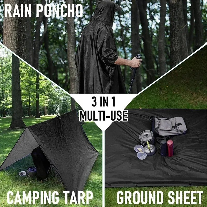 Açık 3 In 1 Askeri Yağmurluk K - Emergency Poncho Rain incelemesi ve fiyatı